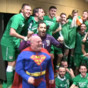 'Superman' joined the Ireland dressing room's post-match celebrations