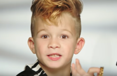 This may be the first ever Barbie ad to star a little boy