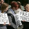 Protesters mass at ESB offices over Teresa Treacy jailing