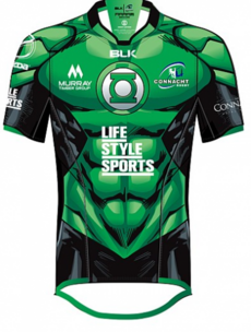 Connacht's new super hero themed jersey is class