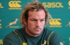 Du Plessis backs Ireland to reach World Cup Final