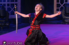 This 10-year-old Irish karate kid kicked ass on Ellen yesterday
