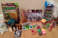The best brother ever is giving his sister this box of 90s treasures for Christmas