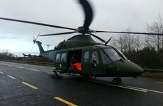 Woman airlifted to hospital after Mayo car crash