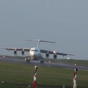 Terrifying video shows landing aborted at the last minute