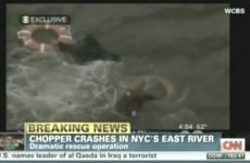 One dead, four injured after helicopter crashes into New York's East River