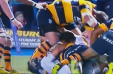 Cardiff hooker Matthew Rees sent-off for vicious stamp on Nick Easter
