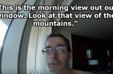 The Irish 'GoPro dad' was given a free Vegas trip - so he can film it the right way round