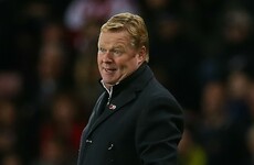 Ronald Koeman was not impressed with Ireland picking Shane Long during the week