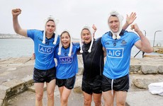VIDEO: Dublin, Cork and Galway stars 'get freezin' for a reason' by taking polar plunge