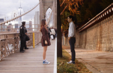This couple have found an unusual way of dealing with a long-distance relationship