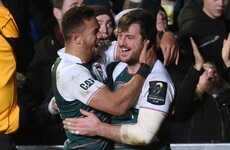 Munster's pool rivals Leicester wrap up bonus-point win in Italy