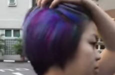 The internet is obsessed with this girl's 'secretly dyed' hair