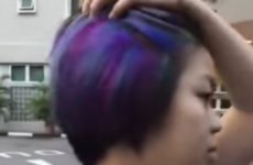 The internet is obsessed with this girl's 'secretly dyed' hair