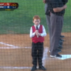 A kid got hiccups during the Aussie national anthem, and became everyone's new hero