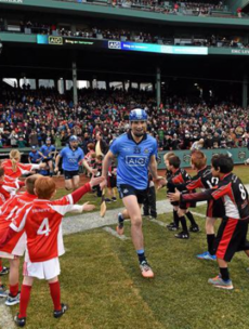 Fenway Park has been transformed as 28,000 fans pack in for Hurling Classic