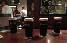 U2 went for a few scoops in a Dublin pub yesterday