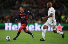 Barca scored six tonight but this touch from Neymar was arguably the match highlight