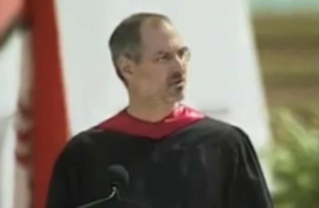  Stay hungry stay foolish   Steve Jobs  address  at Stanford