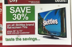 A prankster went around this shop sticking up fake deals and they were perfect