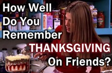 How Well Do You Remember Thanksgiving on Friends?