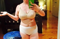A new Mam shared a selfie in her 'nana undies' to make a point about body shaming