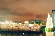 The lights have been turned on at Dublin city's Christmas Village