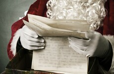 Santa wants to remind all the Irish boys and girls to get their letters in early