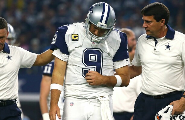 Dallas Cowboys QB Tony Romo is out for season with a fractured collarbone