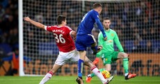 Jamie Vardy's having a party! He's just broken Ruud van Nistelrooy's Premier League record
