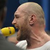 Tyson Fury celebrated in style last night...by belting out some Aerosmith