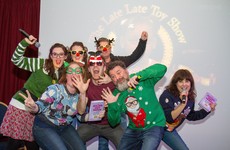 Look at the epic Toy Show screening that happened in London last night