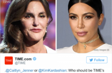 Caitlyn or Kim? People are losing it over TIME's 'Person of the Year' tweet