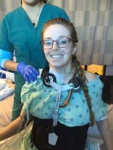 Berkeley survivor Clodagh Cogley is now back in college