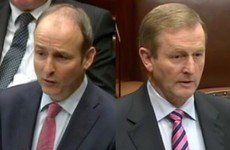 'A cute hoor form of politics': Enda and Micheál had some strong words in the Dáil earlier