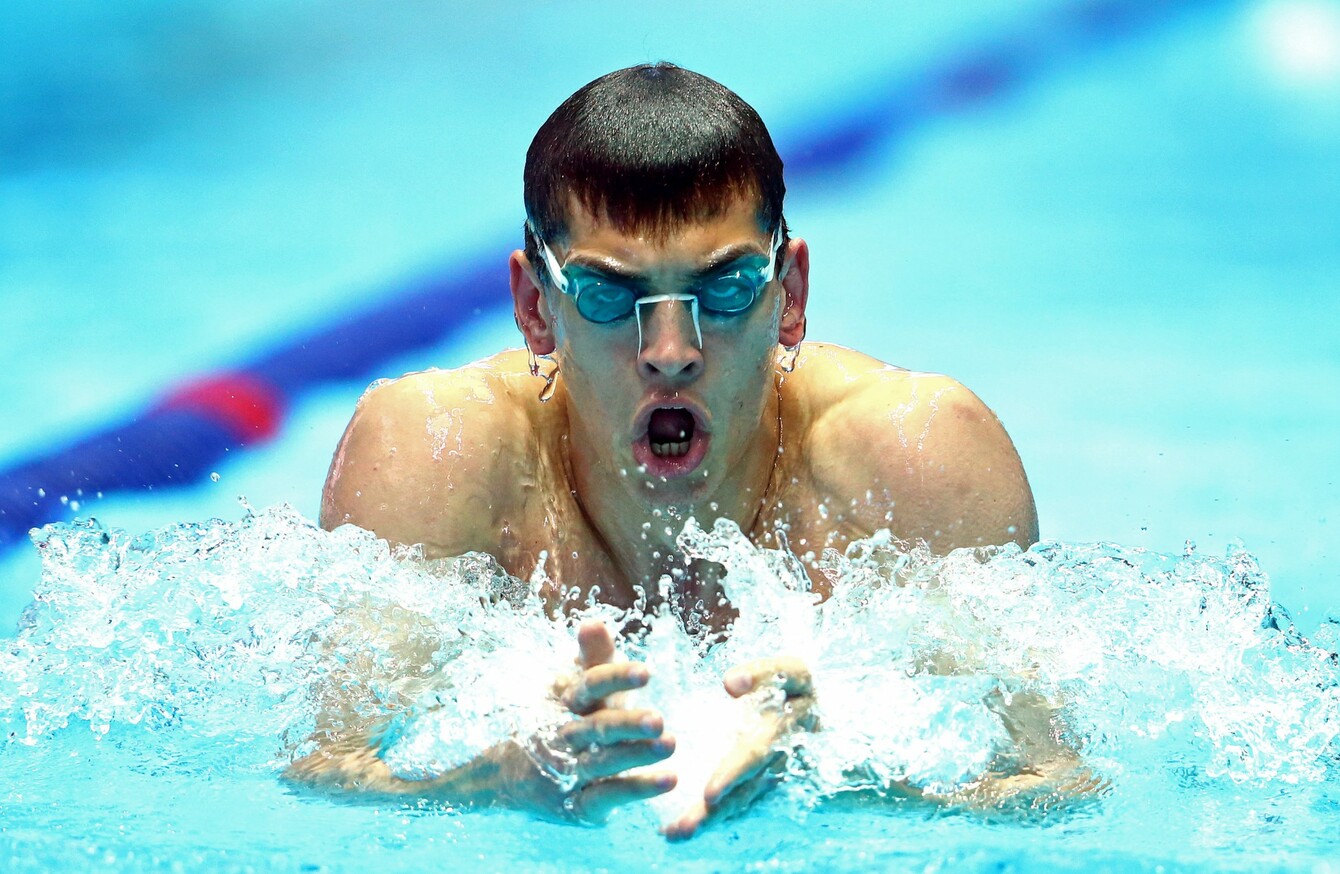 Swimming championships. Алекс Мерфи.