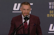 Watch Conor McGregor's first press conference as an undisputed UFC champion