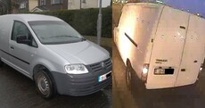 Gardaí want to know if you saw these two vans involved in the tiger kidnapping