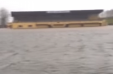 Video: May we present the wettest GAA pitch in Ireland today