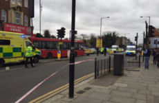 90-year-old man dies after being blown into a bus