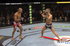 McGregor's wide stance a tempting target for Aldo's primary weapon