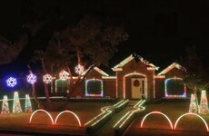 This family went above and beyond with their Christmas lights this year