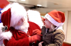 This Santa melted hearts by chatting to a little girl in sign language
