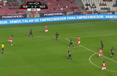 18-year-old wonderkid's first Benfica goal is a 35-yard thunderbastard
