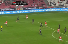 18-year-old wonderkid's first Benfica goal is a 35-yard thunderbastard