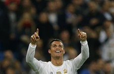 Ronaldo scores 4 in 20 minutes as Real Madrid match Champions League record