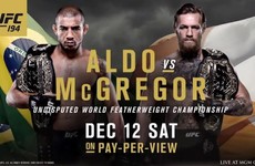 Where are the best places to watch McGregor's title fight at UFC 194 in Ireland?