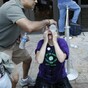 Demonstrators pepper-sprayed in Washington museum