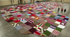 The world's largest Christmas stocking is truly, ridiculously massive