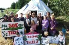 Teresa Treacy meets young supporters after release from jail